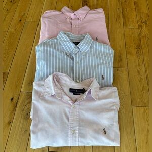 LOT 3 Ralph Lauren Shirts